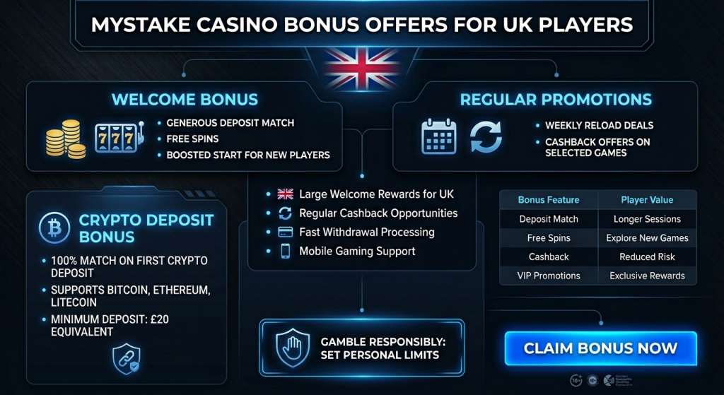 Mystake Casino Bonus