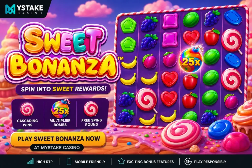 Sweet Bonanza Mystake Casino